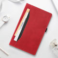 Miniatyrbillede 4 af 5: Taske til Samsung Tab A9 - AVIZAR - Rød - Multi-compartment Wallet Video Support Röd