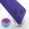 Miniatyrbillede 3 af 5: Xiaomi Redmi 10A Case Silikone Semi-stiv Soft-touch Fin Lilla Lila
