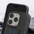 Miniatyrbillede 4 af 6: Cover til iPhone 15 Pro Støtte i imiteret læder BMW Sort Svart