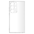 Miniatyrbillede 1 af 6: Etui til Samsung Galaxy S24 Ultra Camera Protected Silicone Thin Transparent Transparent
