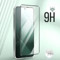 Miniatyrbillede 4 af 6: Taske til Xiaomi 14 Soft med 9H hårdhed hærdet glas sort