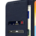 Miniatyrbild 4 av 5: Xiaomi Redmi 10C Fodral - AVIZAR - Flip Wallet Video Support - Blå Blå