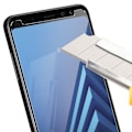 Pikkukuva 4 / 4: Galaxy A8 karkaistu lasikalvo näytönsuoja 9H räjähdyssuojattu läpinäkyvä
