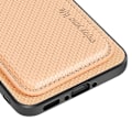 Pikkukuva 5 / 5: Samsung A36:n Magneettikorttipuhelimen suojakuori, hiilikuitu, vaaleanpunainen samppanja Rosa