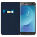 Miniatyrbillede 3 af 4: Hus - AVIZAR - Galaxy J3 2017 - Ultra-tynd - Øko-læder - Kortslot Midnattsblå