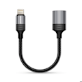 Miniatyrbild 5 av 5: OTG-adapter iPhone Lightning Hane till USB Hona Swissten Svart