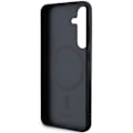 Pikkukuva 3 / 6: Samsung Galaxy S24 Plus - DKNY Nahkakuosi Metallilogo MagSafe (DKHMS24MPSHRPSK) - Musta