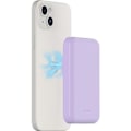 Pikkukuva 2 / 4: Ulkoinen akku BigBen Connected MagSafe 5000 mAh Magneetti USB A+C 10 W Purppura Lilla