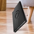 Miniatyrbillede 3 af 5: Folio-etui til Lenovo Tab M10 Plus Gen 3 Roterende Stand Landskab Portræt Sort Svart