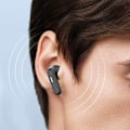 Pikkukuva 4 / 5: IPX4 - Vesitiivis Bluetooth - Sisäkorvatulpat, 4.5H Akkukesto, Blue Star Musta Svart