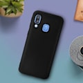 Miniatyrbillede 1 af 4: Etui - AVIZAR - Samsung Galaxy A40 - Gel silikone - Sort - Blød touch finish Svart