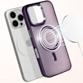 Pikkukuva 3 / 6: MagSafe-kuori iPhone 16 Pro Matta Frosted Takapuoli Violetti Reuna Lila