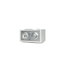 Miniatyrbillede 2 af 5: Radio-vækkeur uden ledning Model Three Bluetooth 5.1 med AM/FM tuner Tivoli Audio Hvid Grå