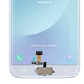 Miniatyrbillede 1 af 4: Hjemme-Button - AVIZAR - Samsung Galaxy J5/J7 2017 - Guld - Nem installation - Kvalitetsprodukt Guld