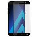 Miniatyrbillede 1 af 4: Beskyttelsesfilm - AVIZAR - Galaxy A5 2017 - Tempereret glas 9H - Sort kant - Ultra-holdbar Svart