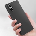 Pikkukuva 3 / 5: Kuoret - ILMOITTAA - Sony Xperia 5 V - Pehmeä - Musta - Iskusuojus ja naarmuilla suojattu Svart