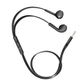 Miniatyrbillede 1 af 6: In-ear hovedtelefoner - XO - 3,5 mm stik - Integreret mikrofon - Flad kabel - Optimal komfort Svart