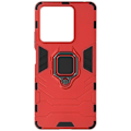 Pikkukuva 1 / 6: Kotelo - AVIZAR - Xiaomi Redmi Note 13 5G - Kaksimateriaalia - Iskunkestävä - Punainen Röd