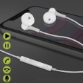 Pikkukuva 3 / 4: Bluetooth-kuulokkeet - MOXIE - Moxie White - Lightning-liitin - In-ear - Äänenhallinta