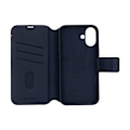 Miniatyrbillede 2 af 4: iPhone 16 Pro Max etui - Decoded - MagSafe - Fuld læder - Semi-stift - Blå Blå