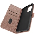 Miniatyrbild 1 av 5: Oppo Reno 7 Fodral - AVIZAR - Plånboksfodral - Videostödfunktion - Rose Gold rosa guld