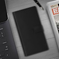 Miniatyrbild 4 av 4: Hölster - AVIZAR - Galaxy Note 10 Plus - Äkta läder - Stötsäker - Videostöd Svart