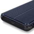 Miniatyrbild 4 av 6: Etui för Xiaomi Redmi Note 14 5G Fällbart Stöd för Video Mörkblå Blå