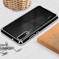 Miniatyrbild 4 av 4: Huawei P20 Front + Back Protection Stötsäkert fodral - Genomskinlig