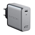 Miniatyrbillede 1 af 5: Satechi Grå Sideral 100W USB-C Power Delivery Kompakt GaN Strømadapter Grå