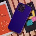 Miniatyrbillede 4 af 5: iPhone 14 Pro Max etui Halvstivt tyndt lys Moxie lilla - MOXIE Lila