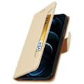 Pikkukuva 2 / 4: Apple iPhone 12 / 12 Pro Case Folio Wallet Function Kultainen teline keltainen