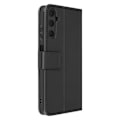 Pikkukuva 1 / 5: Kotelo Samsung A05s Flip Wallet Video Support Essential -sarjan mustalle Svart