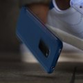 Pikkukuva 4 / 4: Housse - AVIZAR - Huawei Mate 20 - Kova Kuori - Suuri Ikkuna Kotelo - Yösininen midnattsblå