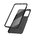 Miniatyrbillede 1 af 4: 360° etui, der er kompatibelt med Samsung A13 5G og A04s sort etui