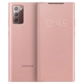 Pikkukuva 2 / 4: Kuori - Samsung - Galaxy Note 20 - Led View Cover - Roosa kulta - Puolijäykkä - Kosketustunto Rose guld