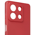 Miniatyrbillede 2 af 6: Taske til Xiaomi Redmi Note 13 5G - AVIZAR - Soft Touch Mat - Rød - Forstærket beskyttelse Röd