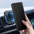 Pikkukuva 4 / 6: AVIZAR kova kotelo Xiaomi Redmi Note 13 Pro Plus -puhelimelle metallirenkaan tukitoiminnolla musta Svart