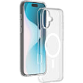 Miniatyrbillede 1 af 5: Hybridskal - BigBen Connected - iPhone 16 Plus - Transparent - Kompatibel med MagSafe - 2 års garanti Transparent