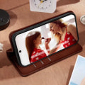 Miniatyrbillede 3 af 5: Etui til Google Pixel 8 Pro - AVIZAR - Geo Collection - Video Support Wallet - Brun kastanj
