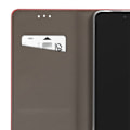 Pikkukuva 3 / 5: Motorola Moto G15 ja Moto G15 Power Klappikotelot, Korttipidike, Punainen Röd