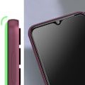 Miniatyrbillede 4 af 5: Skærmfilm - AVIZAR - Samsung Galaxy A14 4G/5G - 9H hærdet glas - 5D affasede kanter - Sort Svart