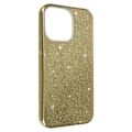 Pikkukuva 2 / 5: iPhone 14 Pro Max Glitter irrotettava puolijäykkä silikonikotelo Kultainen - AVIZAR - Keltainen - Mixed Guld