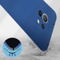 Pikkukuva 3 / 4: Suojakuori - Xiaomi - Mi 11 Lite - Puoli-jäykkä silikoni - Soft Touch - Sininen Blå