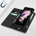Pikkukuva 3 / 4: Suoja Samsung Z Fold 3 Case Magneettiselle Irrotettavalle Lompakolle, Musta Svart