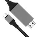 Miniatyrbillede 3 af 4: USB-C til HDMI kabel - Samsung - Galaxy S8 - 2m - 1080p - Sort