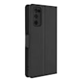 Miniatyrbillede 2 af 4: Etui til Samsung S20 FE - AVIZAR - Kortholder - Videoholder - Øko-læder - Silikone gel Svart