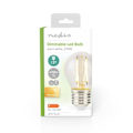 Miniatyrbild 3 av 3: Ampoule LED Filament E27 Dekorativ G45 4,5 W Dimbar Retro Stil Nedis Transparent Vit