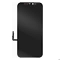 Miniatyrbillede 1 af 4: Erstatningsblød OLED-skærm til iPhone 12 og sort berøringsglas Svart