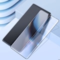 Miniatyrbillede 3 af 4: Skræm beskyttelse i hærdet glas til Huawei Mate X6, ridsefrit 9H, sort klæbende kant. Svart