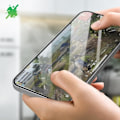 Miniatyrbillede 4 af 5: Film iPhone 14 Pro Max Fleksibel organisk glas Bestsuit Fasede kanter Sort
